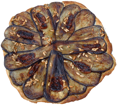 tatin d'aubergine